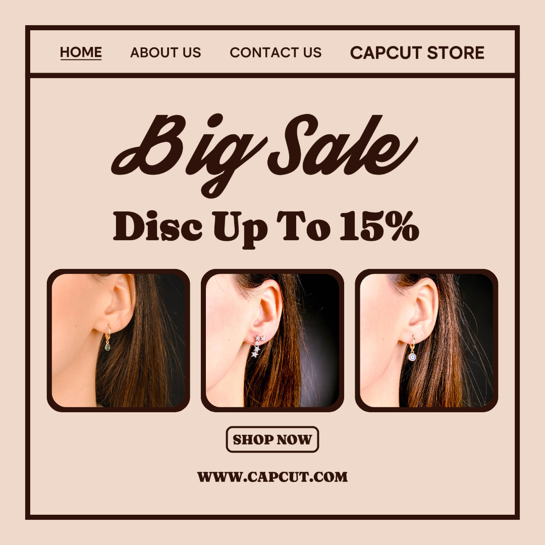 Jewelry and accessories Big Sale Promotion Instagram Post