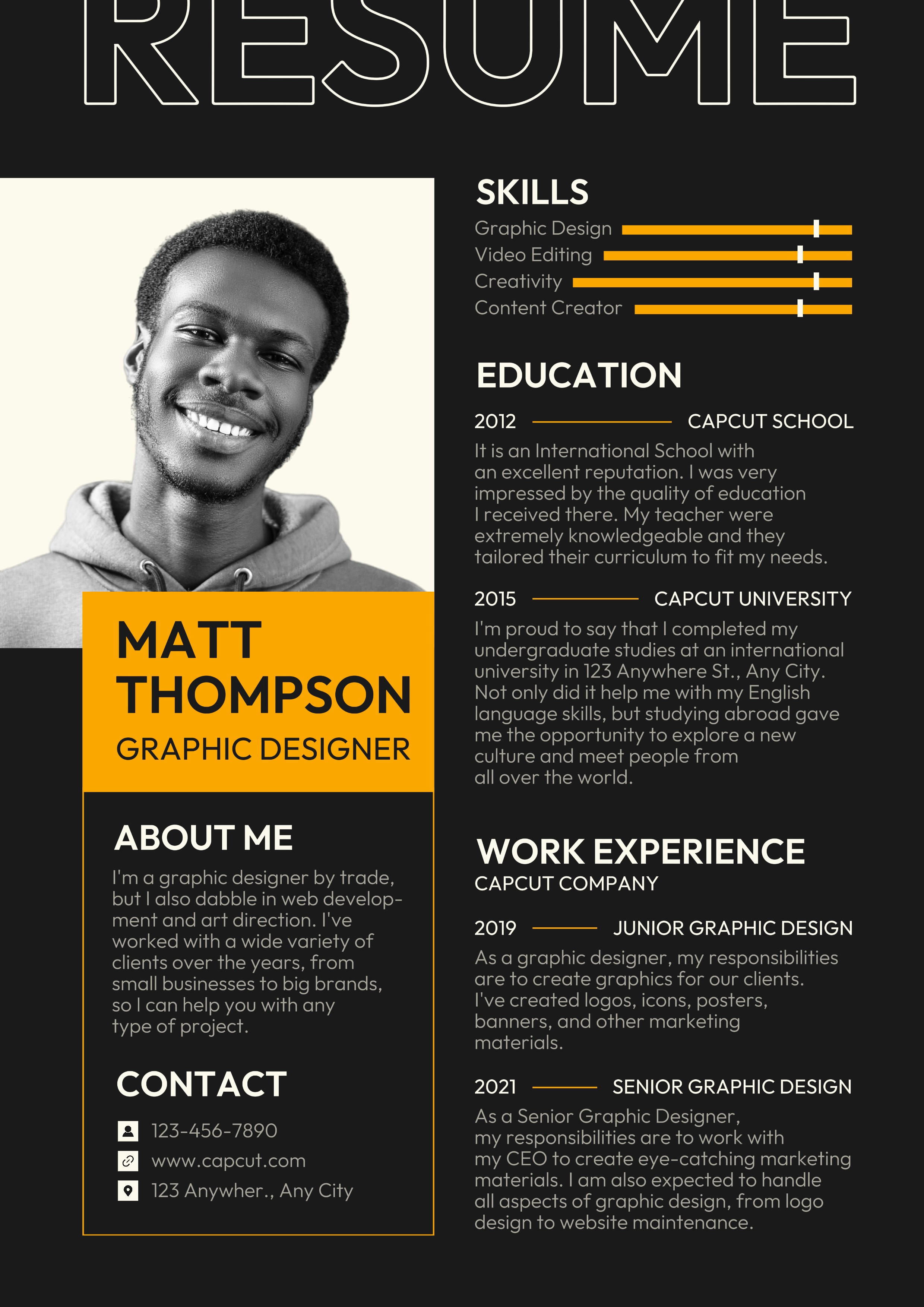 capcut template cover