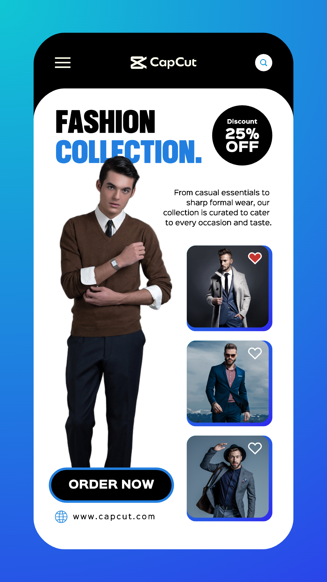 capcut template cover