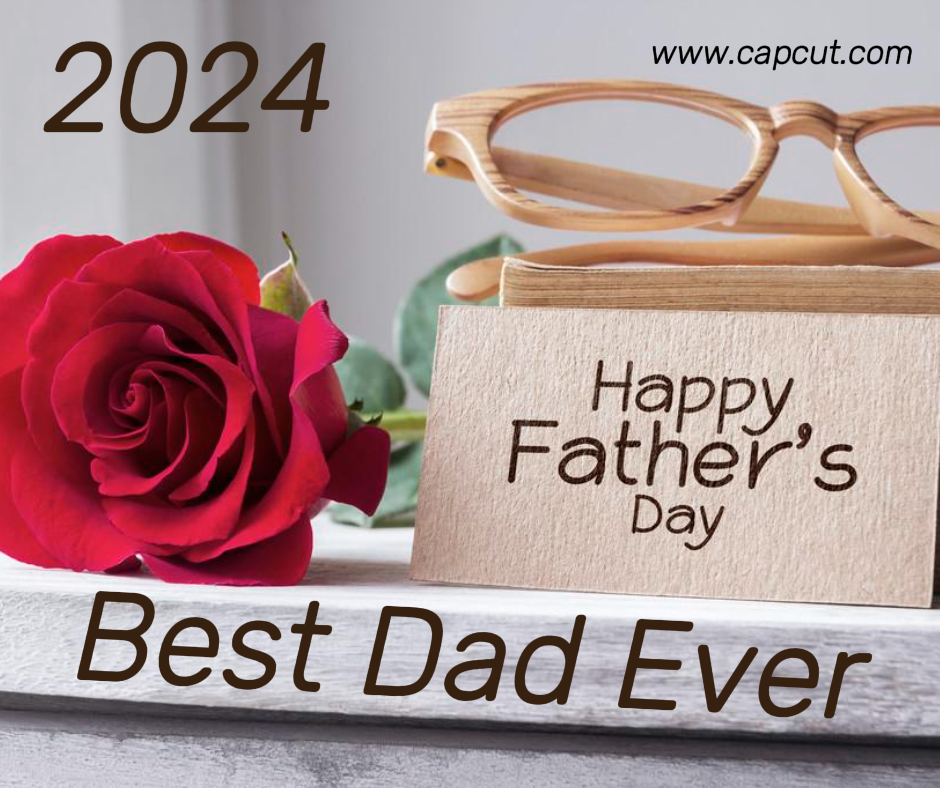 Affiche marketing de la fête des pères Facebook Meilleur papa