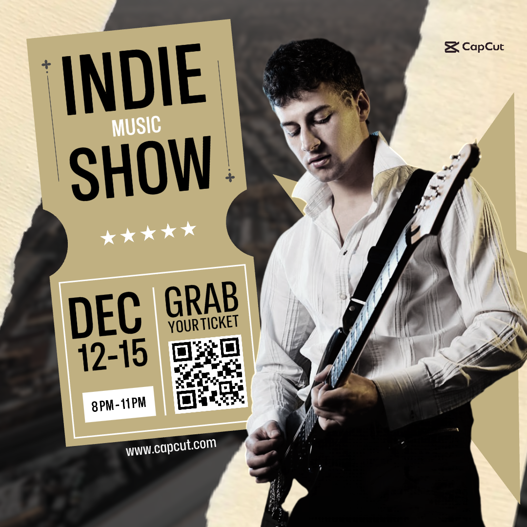 Indie Music Show Instagram Post