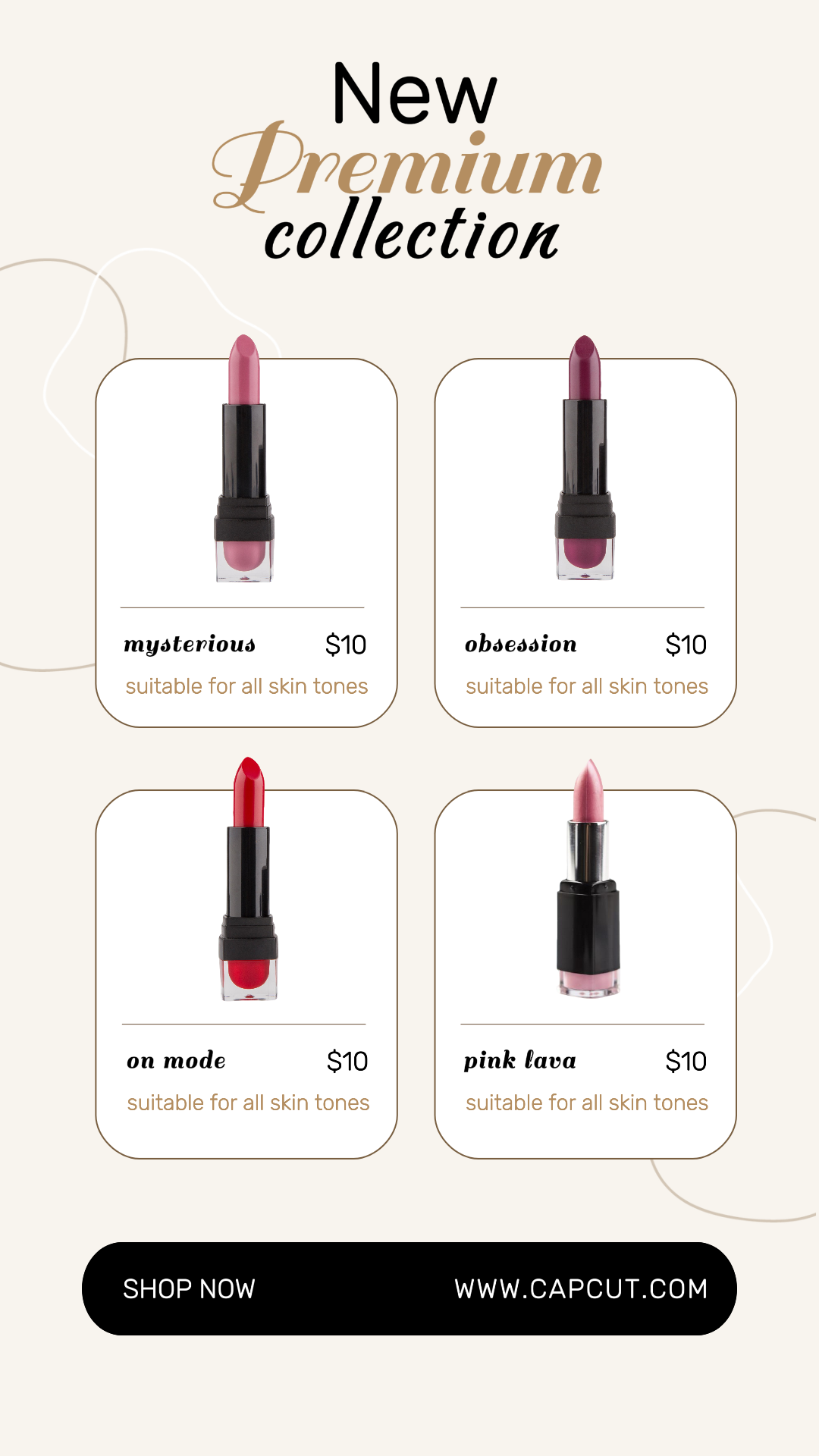 capcut template cover