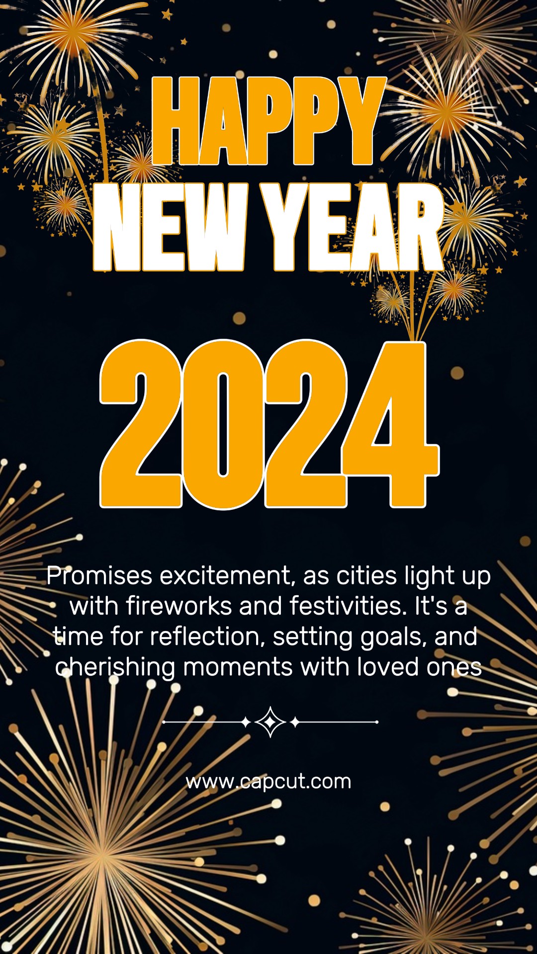 Frohes neues Jahr Instagram Story