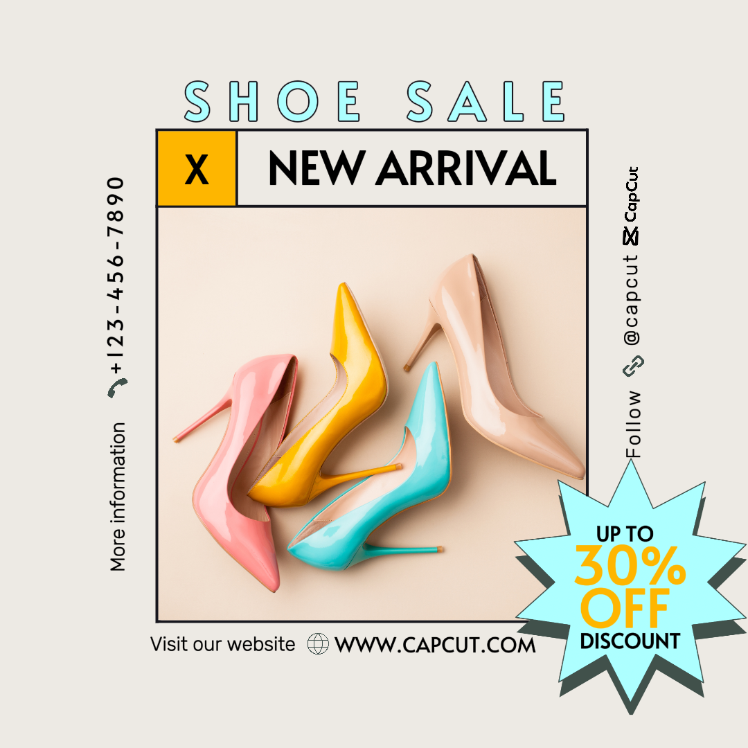 Anuncios de Facebook Cartel de marketing Publico de Instagram Ropa y zapatos