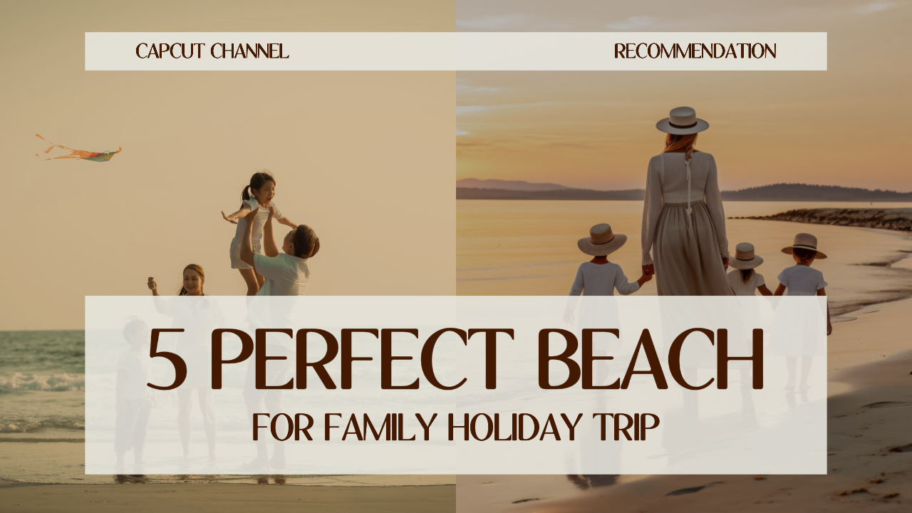 Reação em miniatura do YouTube Praia perfeita para viagem