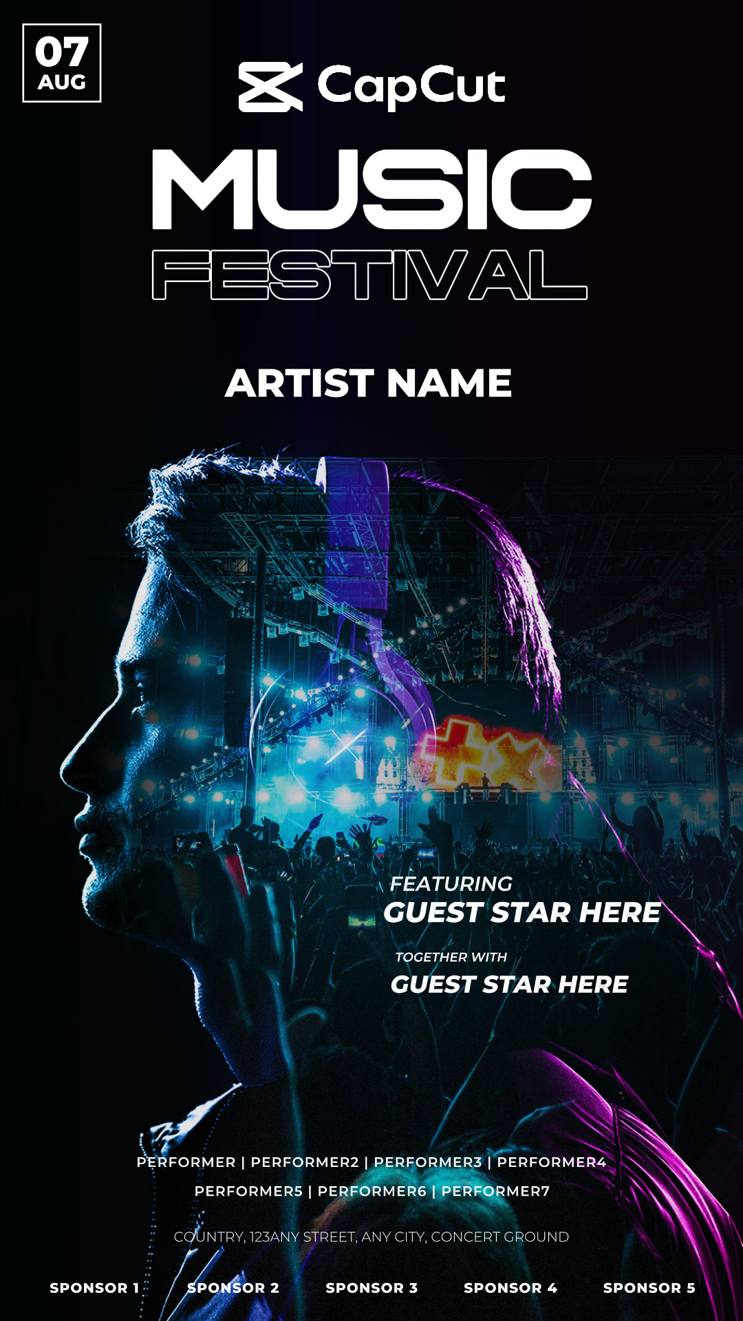 capcut template cover