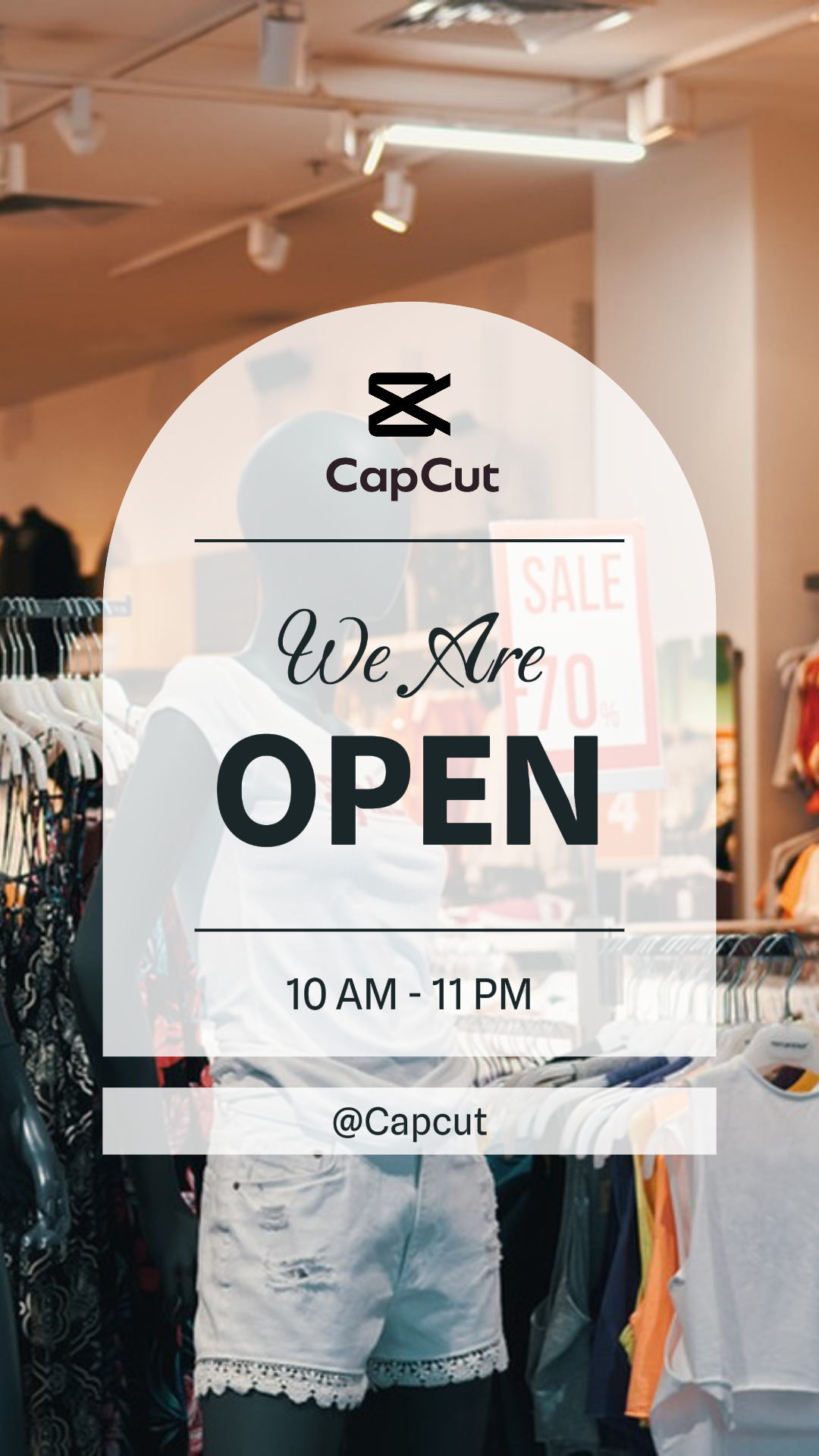 capcut template cover