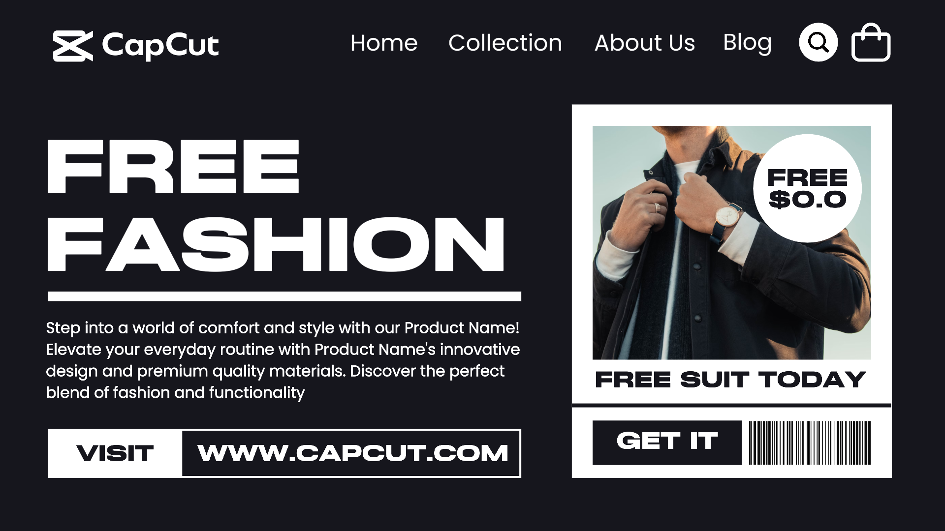 capcut template cover
