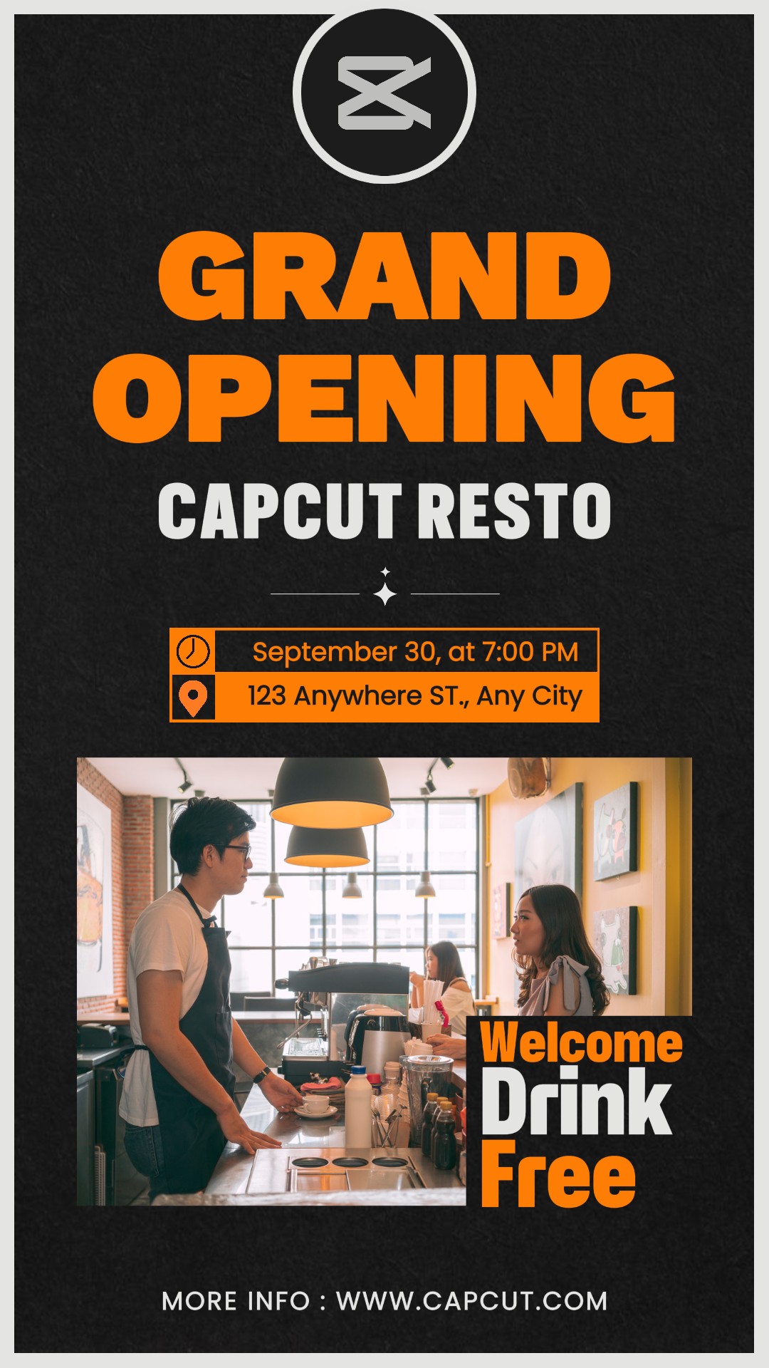 capcut template cover