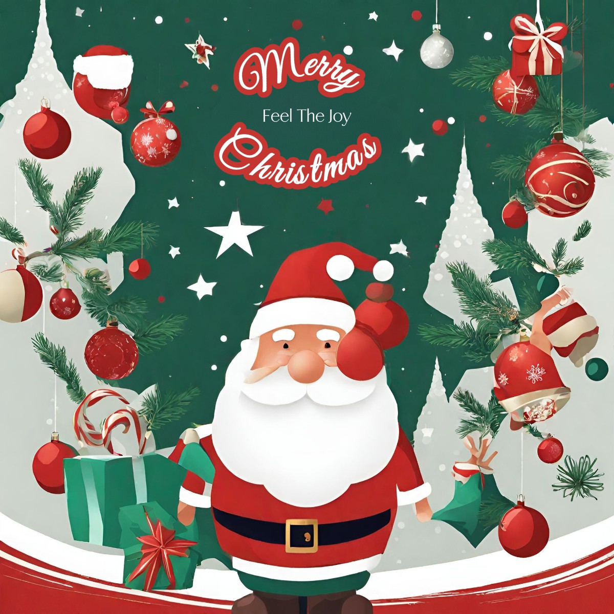 Joyeux Noël Salutations LinkedIn Post