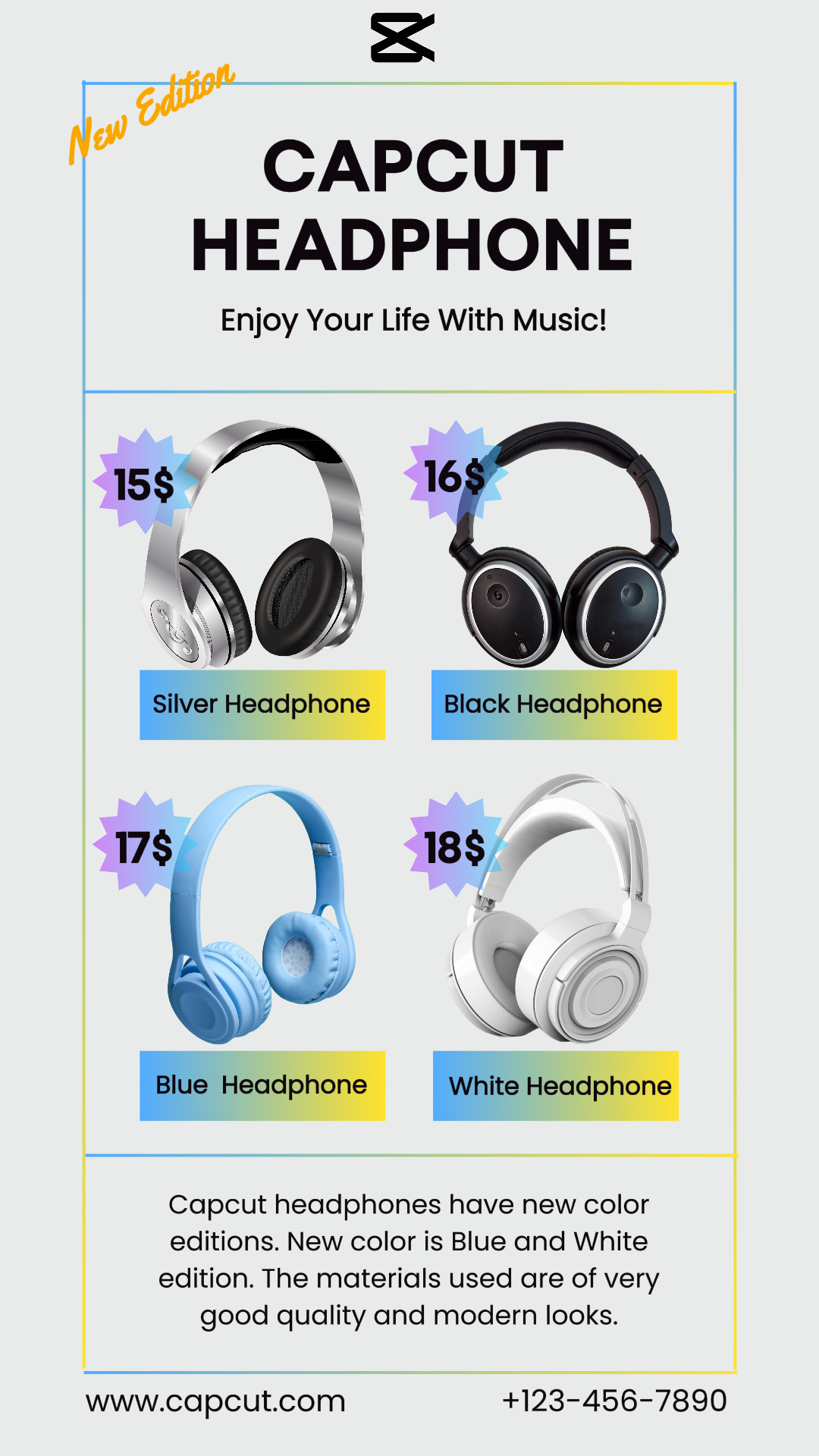 capcut template cover