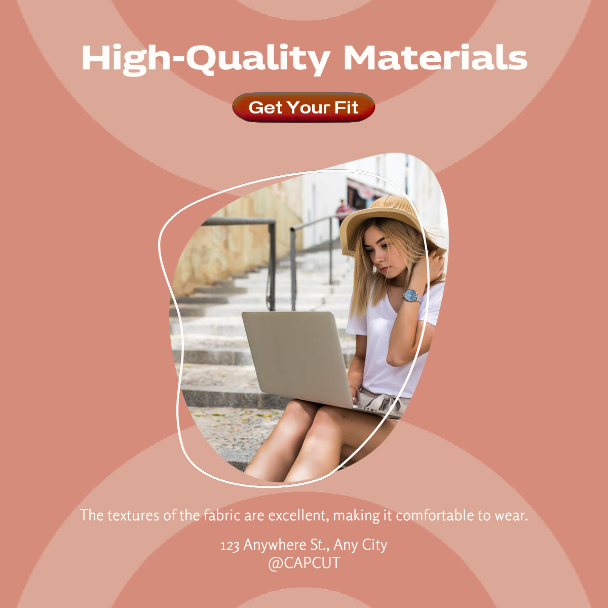 Pantalla de efectos de ropa y zapatos