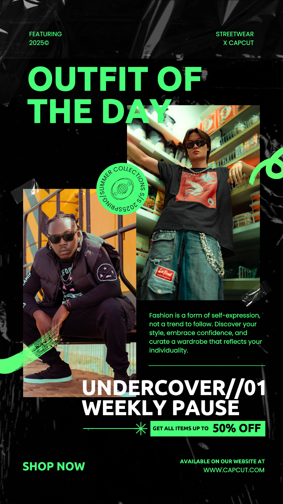 capcut template cover