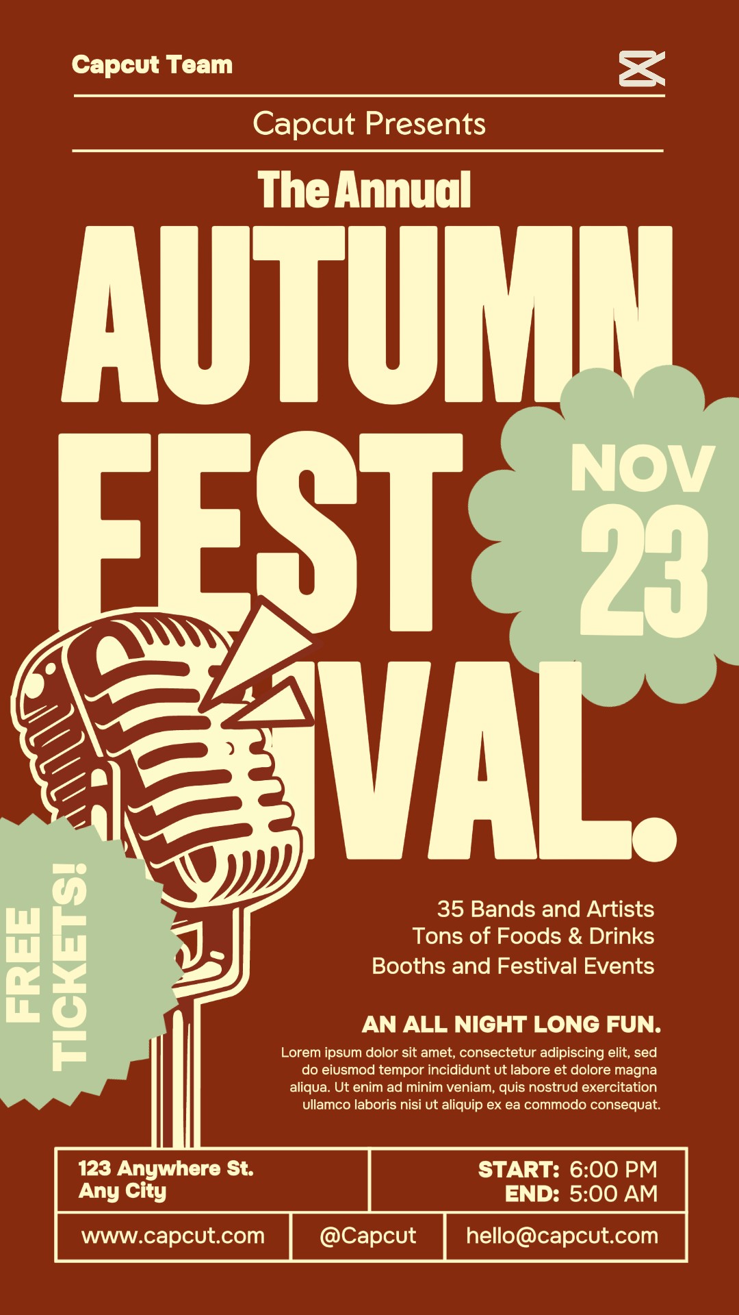 capcut template cover