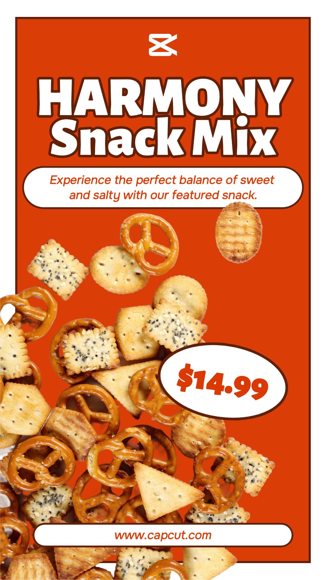 Food Snack Snack Mix Promotion Instagram Story