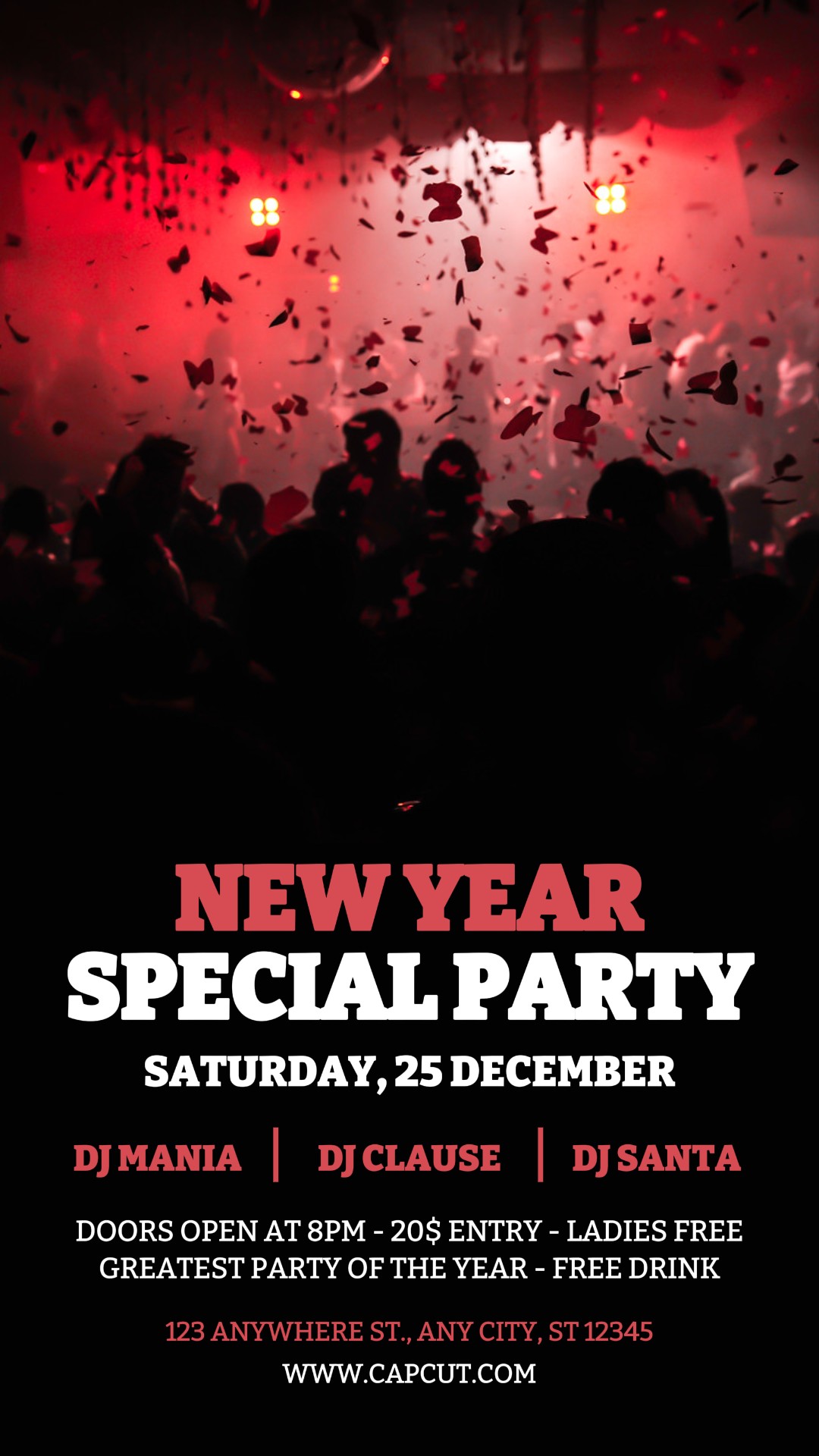 New Year Party Instagram Story