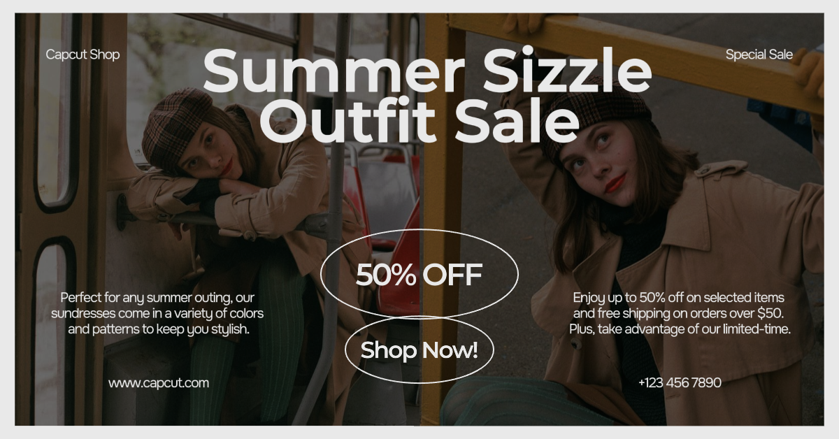 Facebook ads - New Collections Fashion Sale Facebook