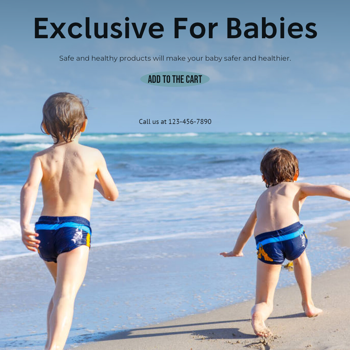 Maternal and infant care Product Display