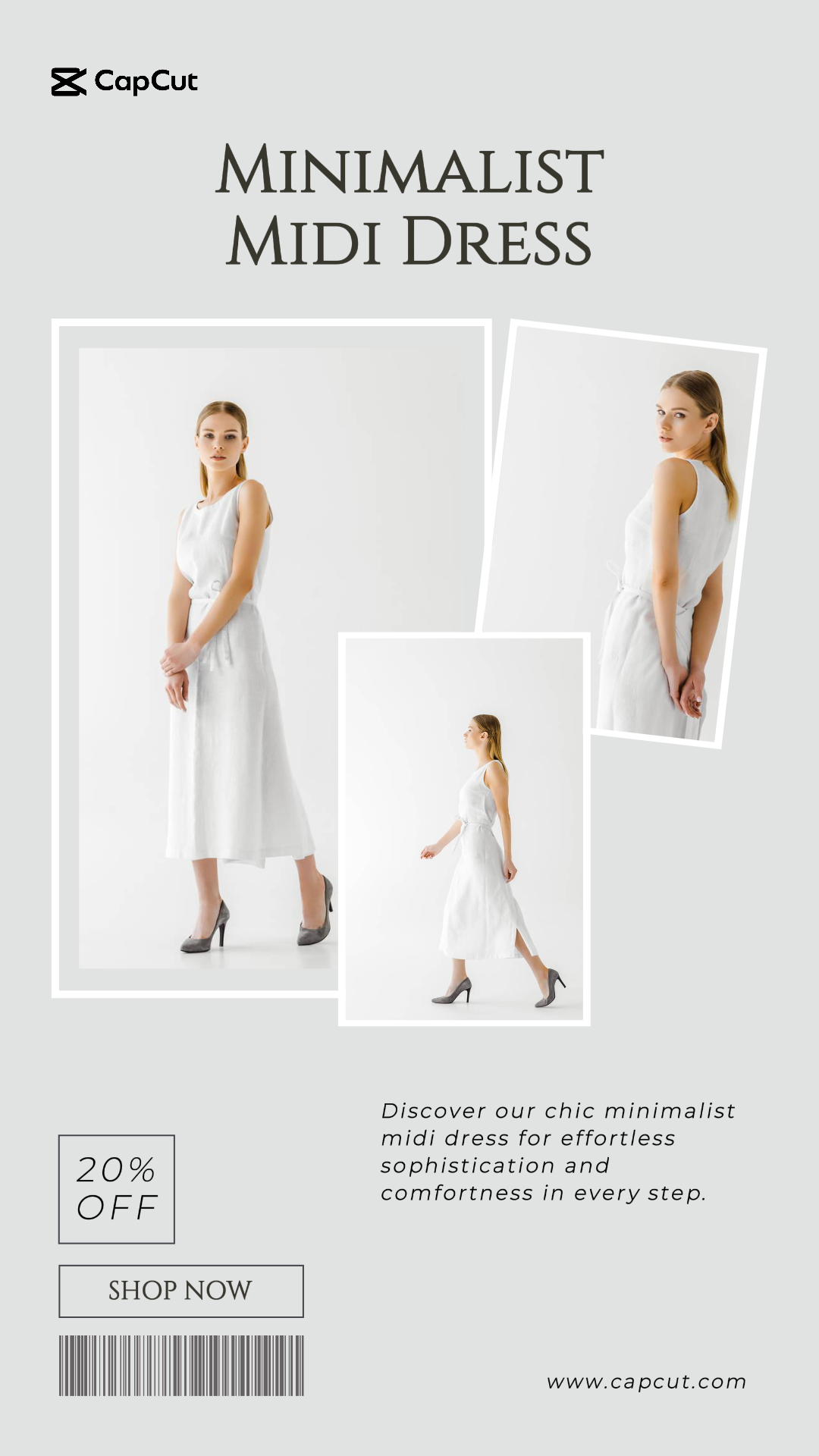 Cartel de marketing de moda Historia de Instagram Estilo delicado minimalista 