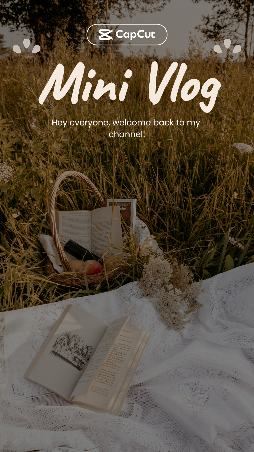 capcut template cover