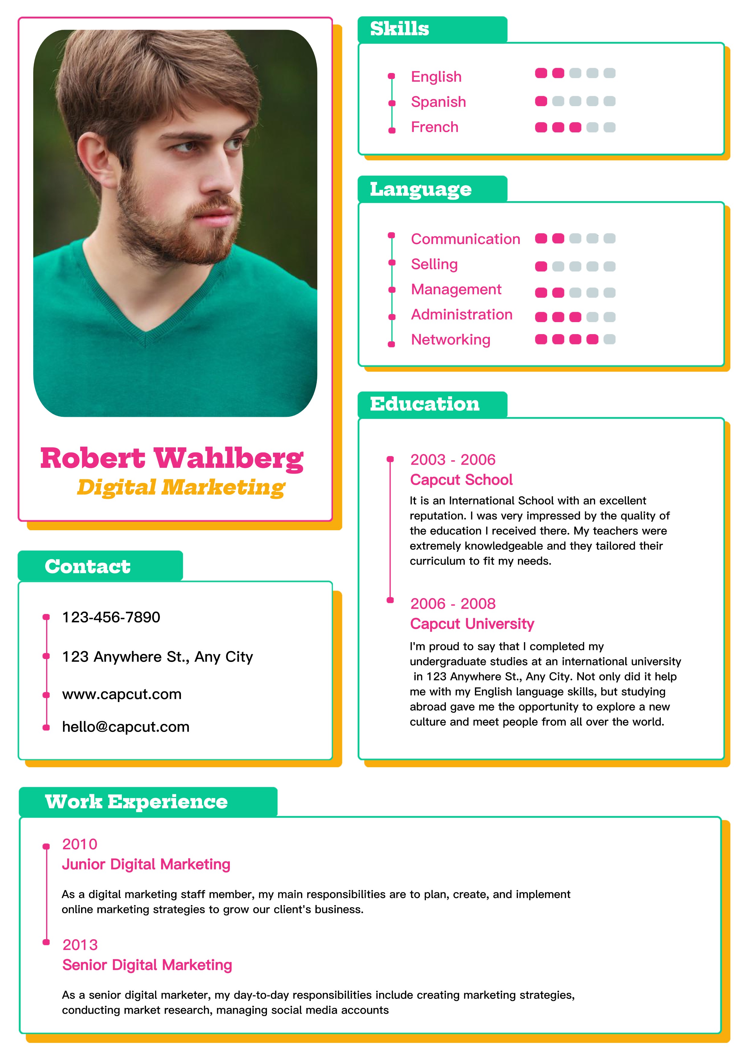 capcut template cover