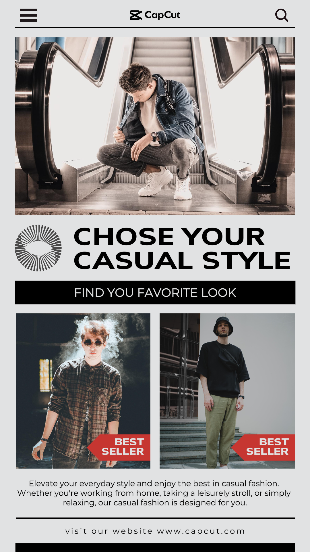 capcut template cover