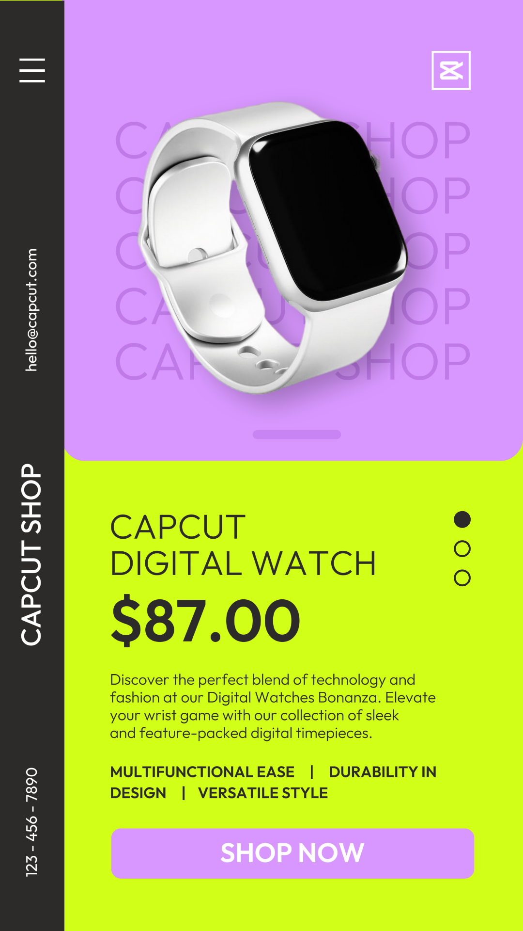 capcut template cover