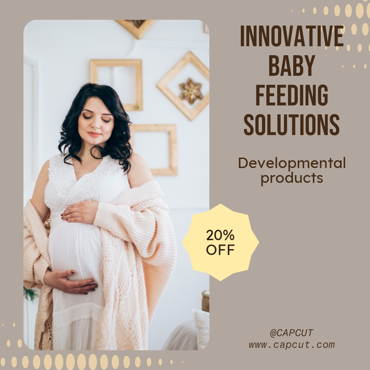 Pantalla de efectos de cuidado materno e infantil