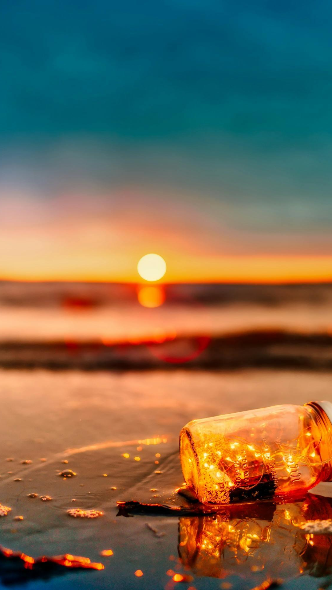 Lanskap poster kreatif wallpaper