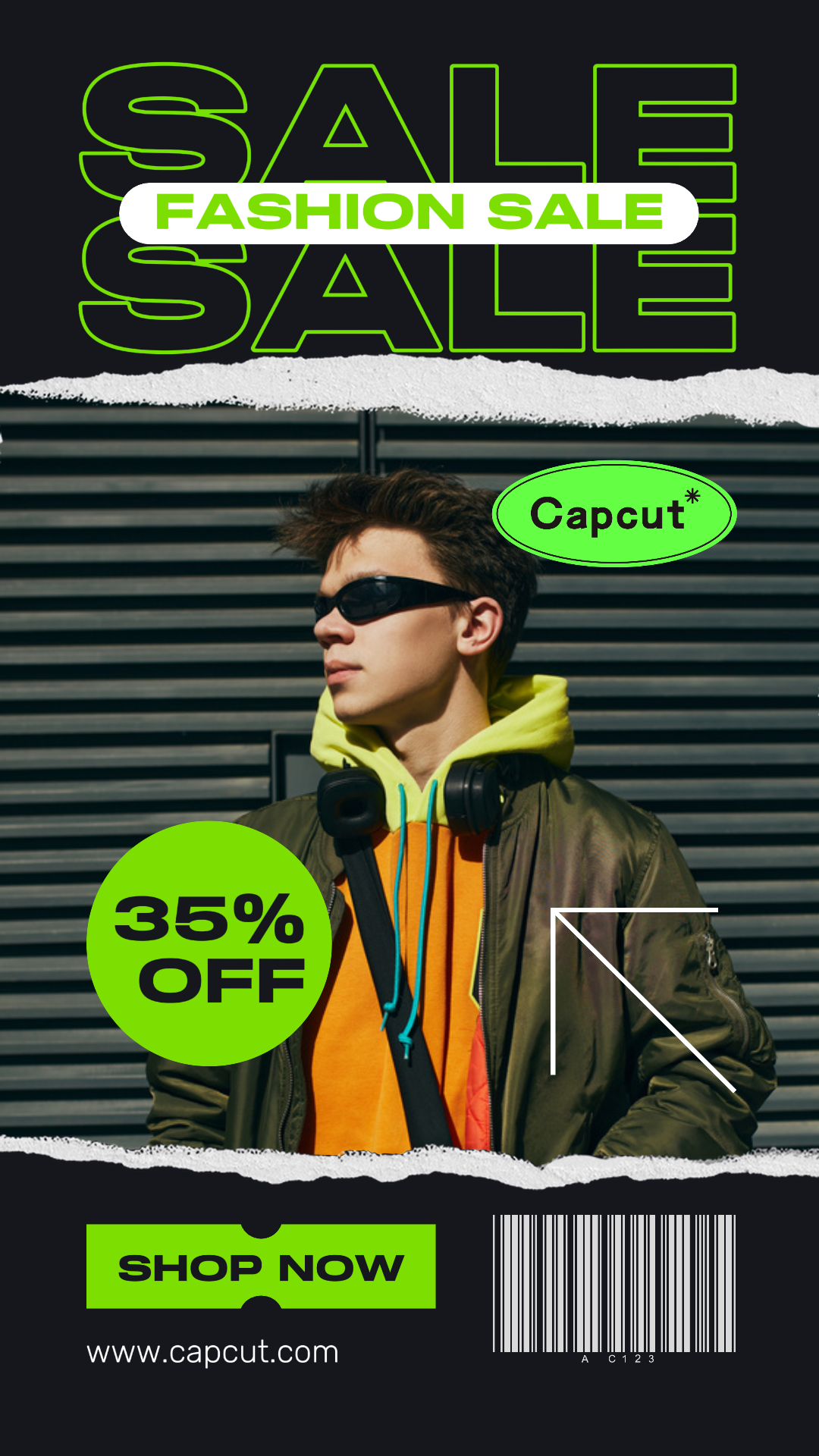 capcut template cover