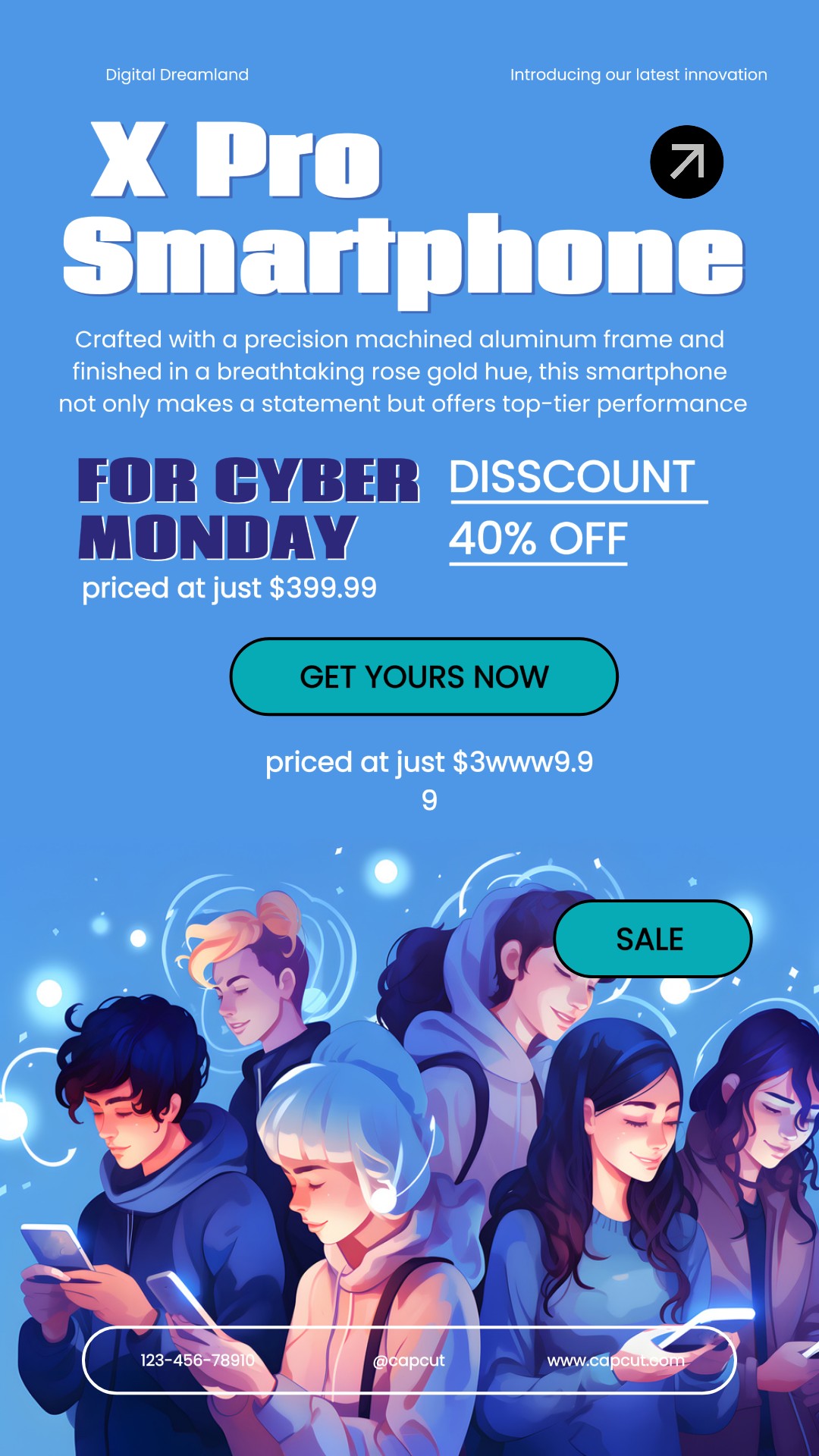 capcut template cover