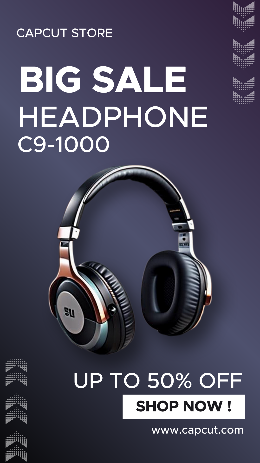 빅세일 헤드폰 인스타그램 스토리