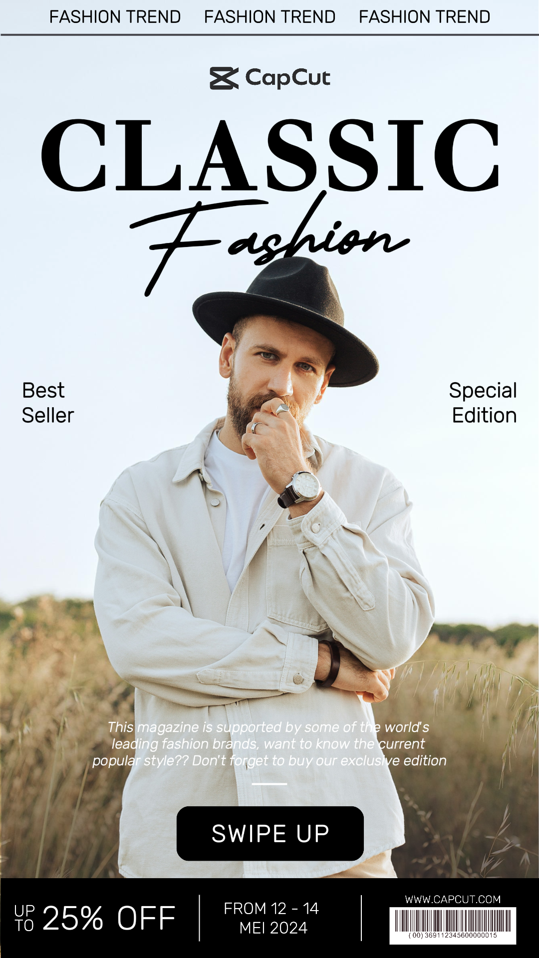 capcut template cover