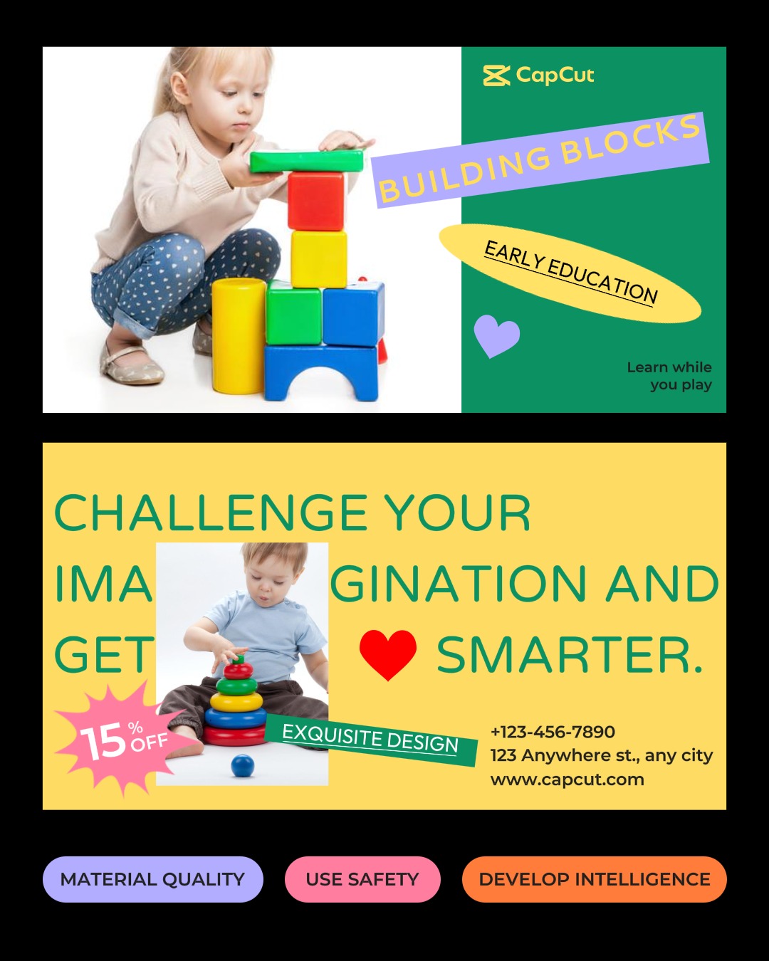 capcut template cover