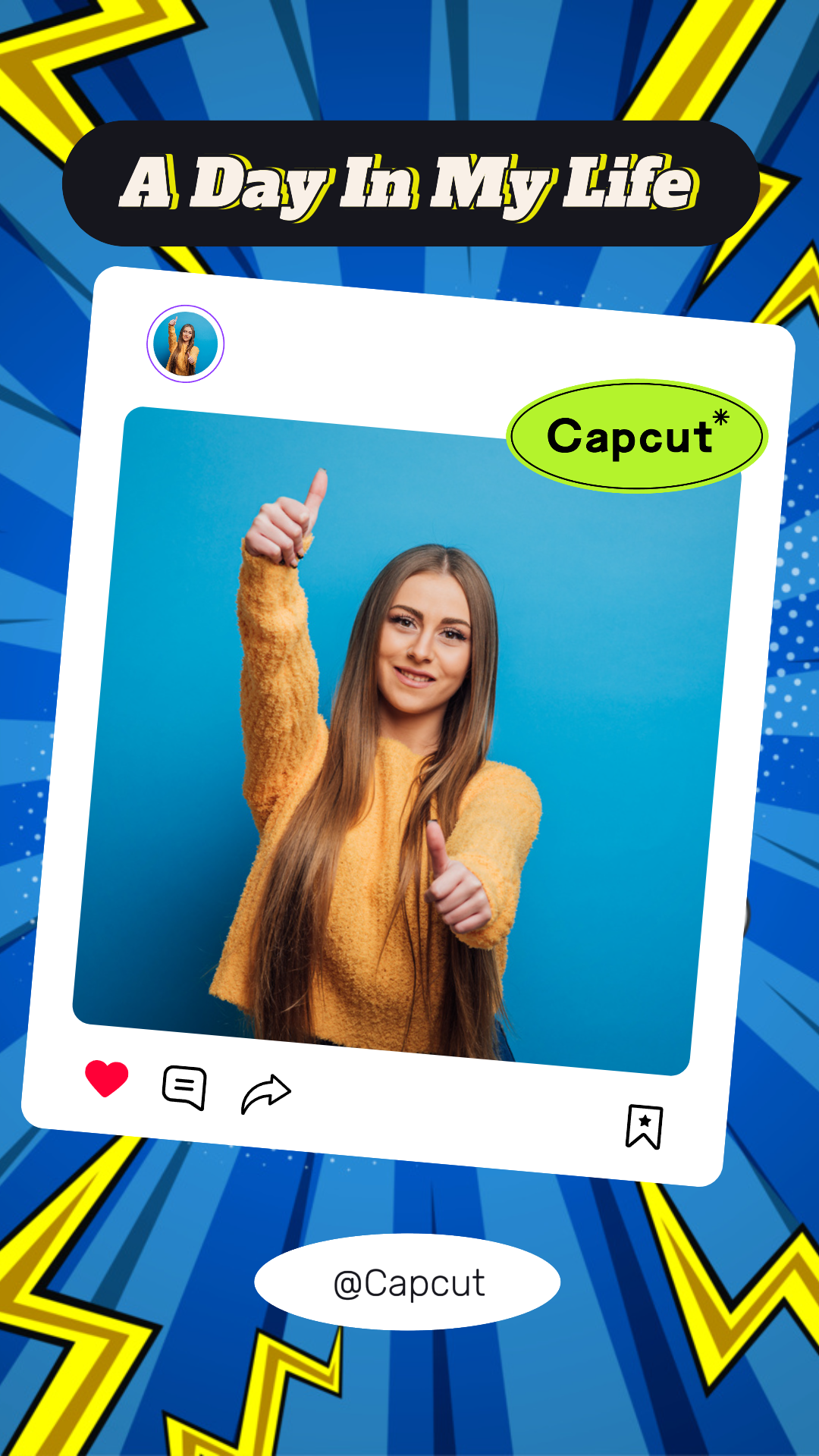 capcut template cover