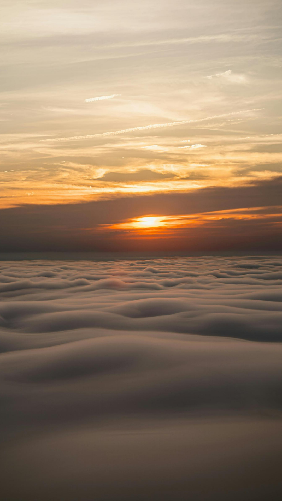 이미지 템플릿 배경화면 9:16 구름