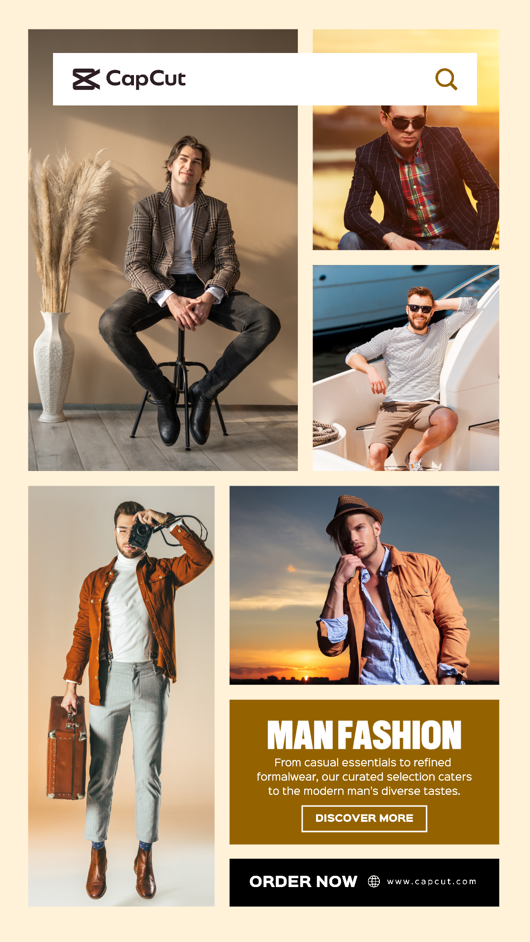 capcut template cover