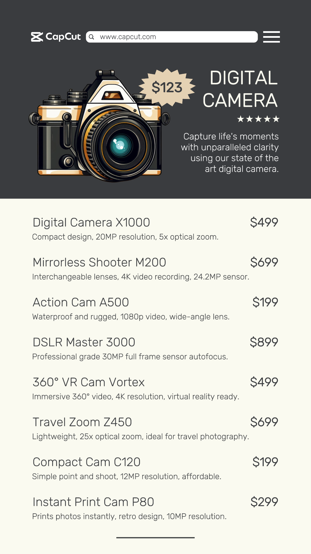 capcut template cover