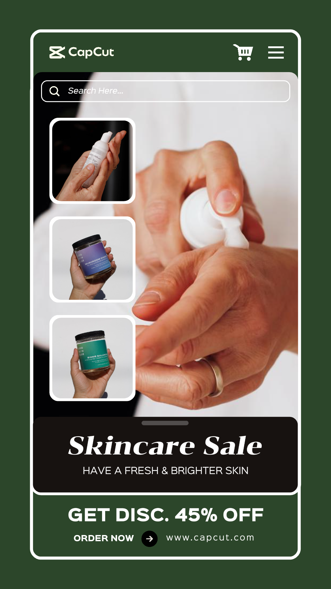 capcut template cover