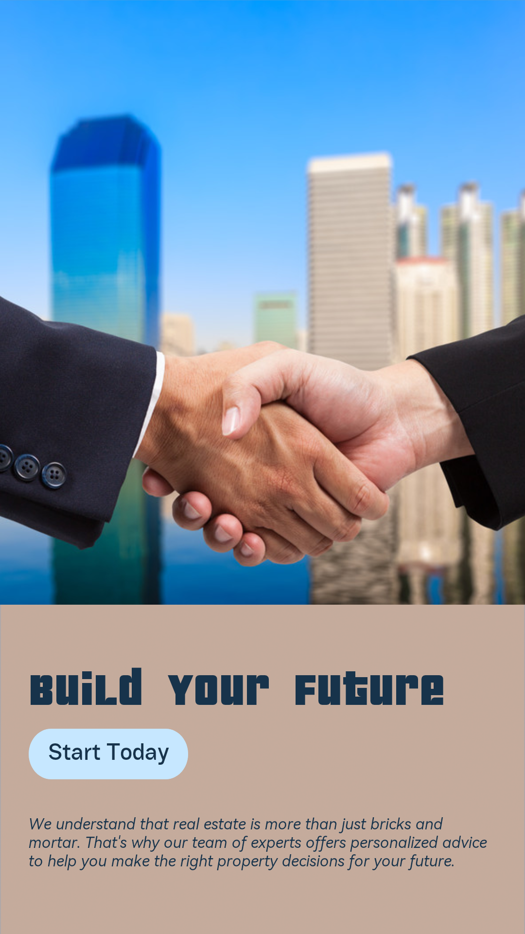 Real estate Personal introduction