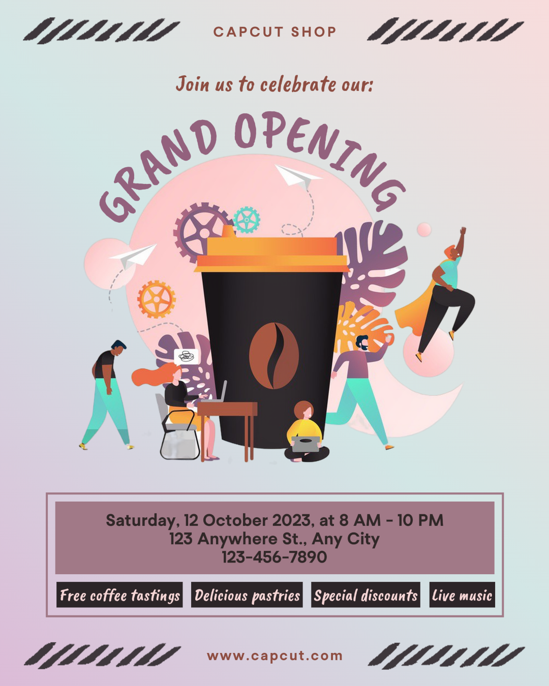 capcut template cover