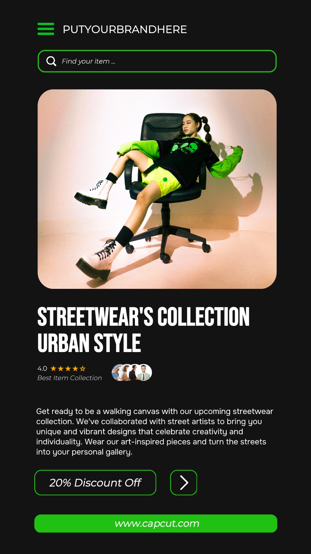 capcut template cover