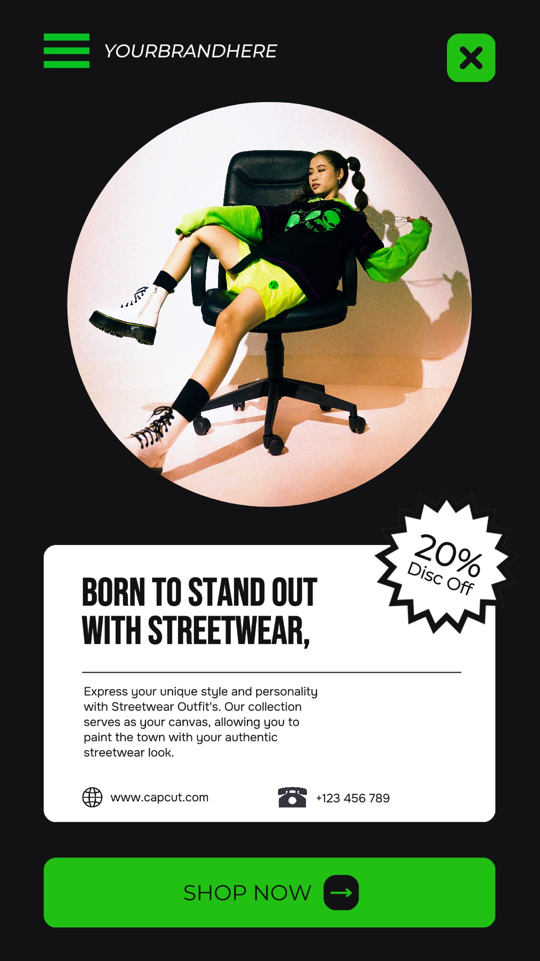 capcut template cover