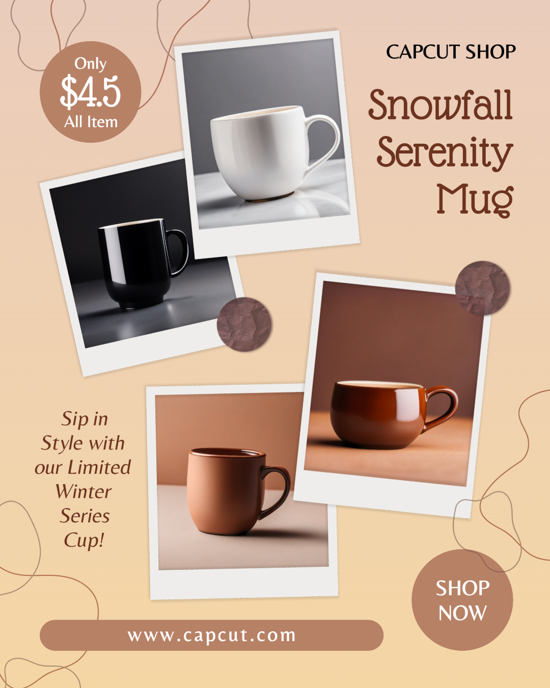 Haushaltszubehör Ästhetische Tasse Verkauf Instagram Portrait