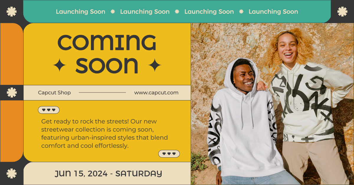 Facebook Ads Marketing Affiche Bannière Vêtements