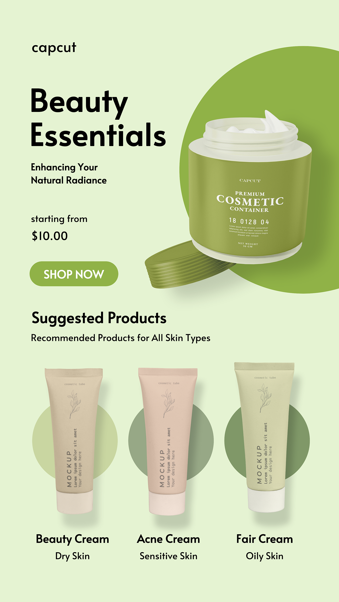 capcut template cover