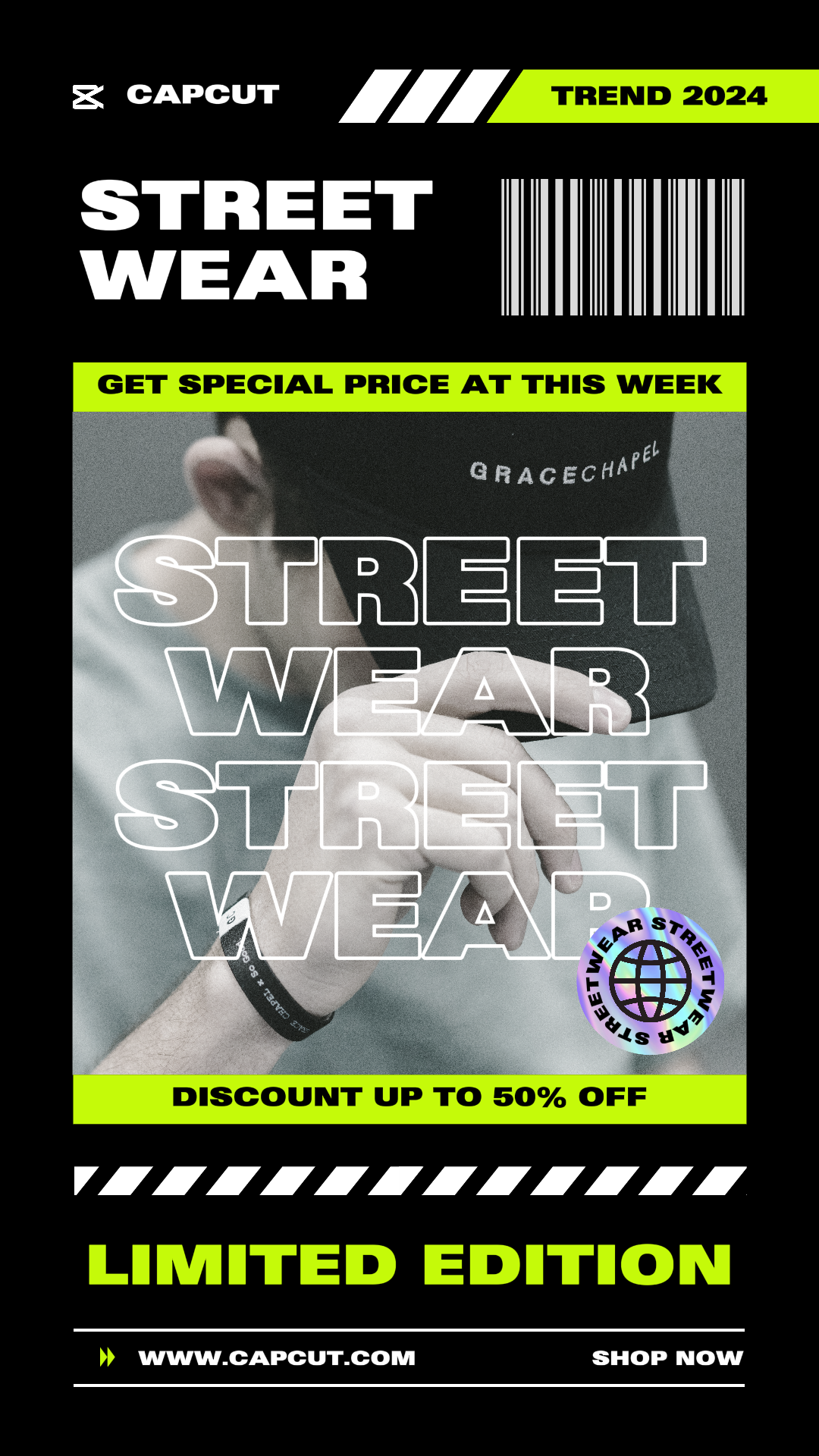 capcut template cover