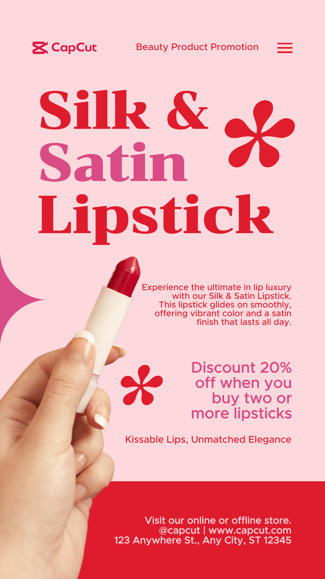 tiktok thumbnail beauty and care Satin Aromatic