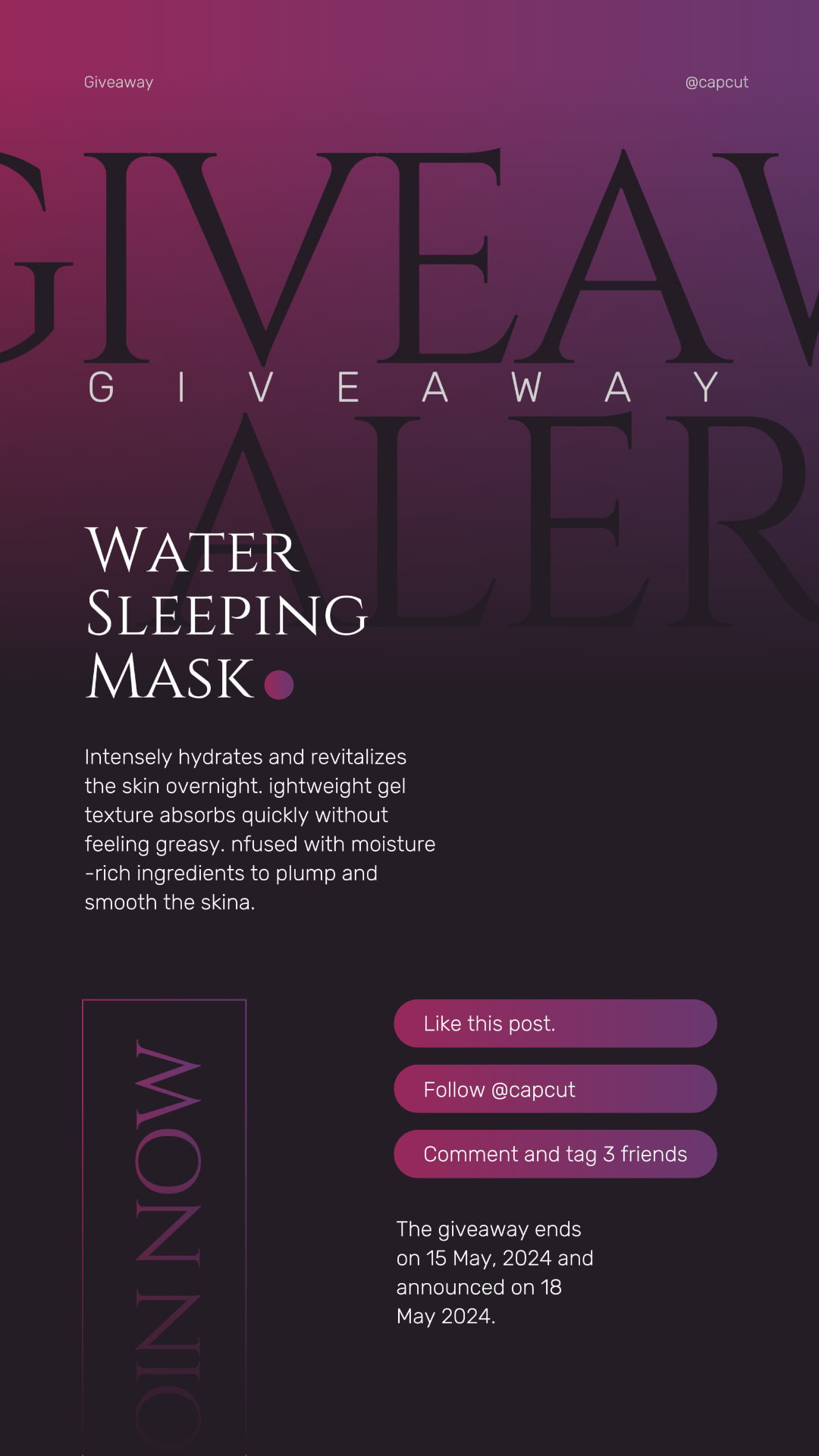 capcut template cover