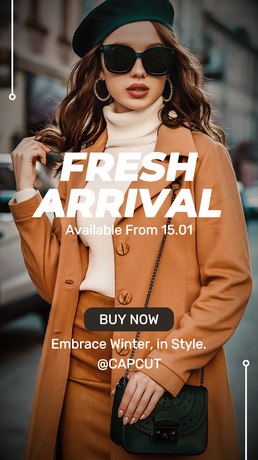 Arrivée fraîche Femme Mode Instagram Story Minimaliste